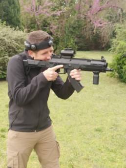 équipement laser game